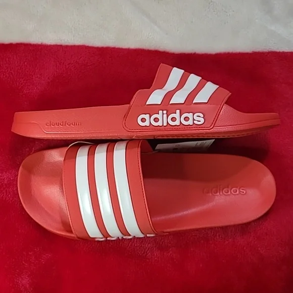 Adidas Cloudfoam Slide Sandals 18 - Picture 2 of 6